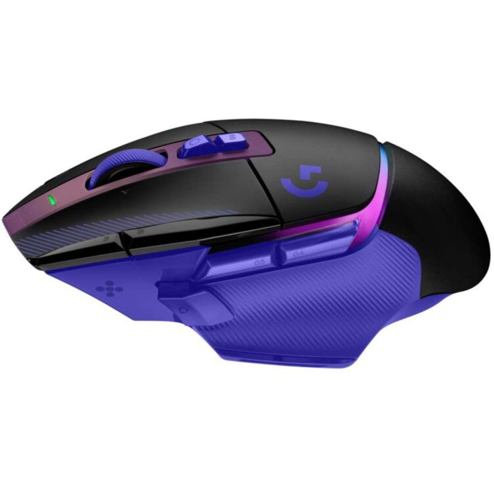Безжична геймърска мишка Logitech G502 X Plus Lightsync RGB, 44000 dpi, Dark Lilac - 910-007810 - 6