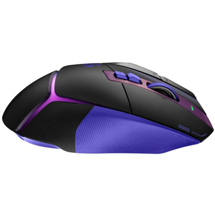 Безжична геймърска мишка Logitech G502 X Plus Lightsync RGB, 44000 dpi, Dark Lilac - 910-007810 - 7