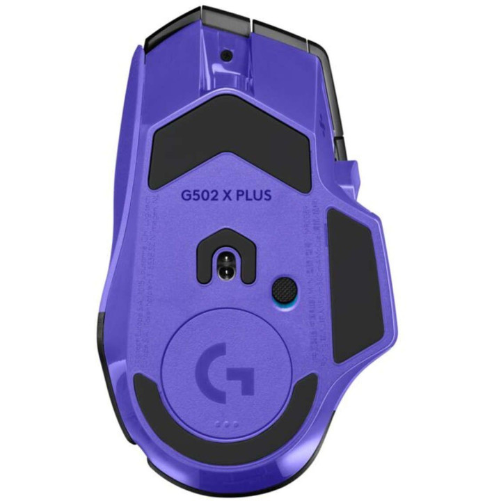 Безжична геймърска мишка Logitech G502 X Plus Lightsync RGB, 44000 dpi, Dark Lilac - 910-007810 - 9
