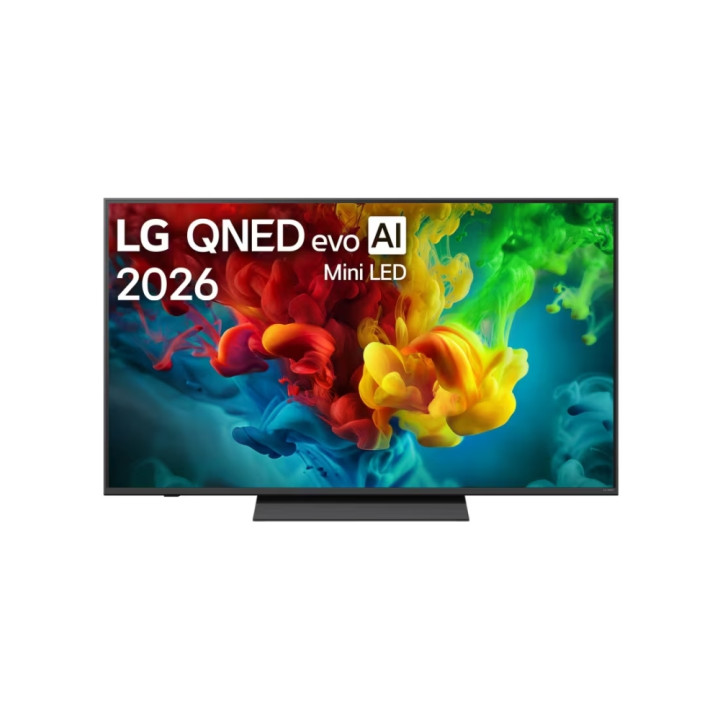 Телевизор LG 65QNED83B3A, 65" (165.10 cm) 4K QNED MiniLED Smart TV, 3840x2160, 120Hz, Alpha7 AI Processor, HDR10/HLG, webOS 26 T