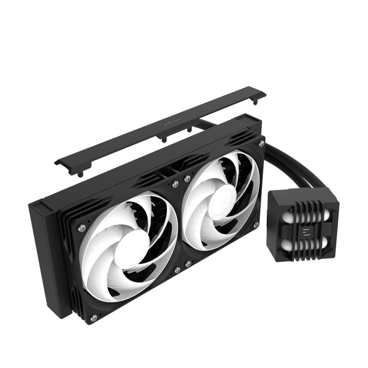 Водно охлаждане за процесор Zalman Alpha2 SE A24, 240mm радиатор, 2x120mm ARGB вентилатора - ALPHA2 SE A24 BLACK - 3