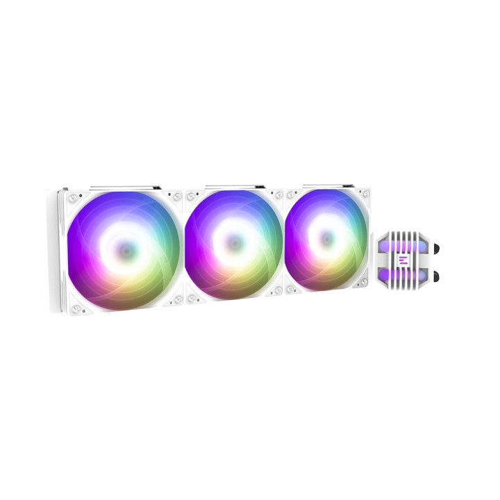 Водно охлаждане за процесор Zalman Alpha2 SE A36, 360mm радиатор, 3x120mm вентилатора, RGB подсветка - ALPHA2 SE A36 WHITE - 1