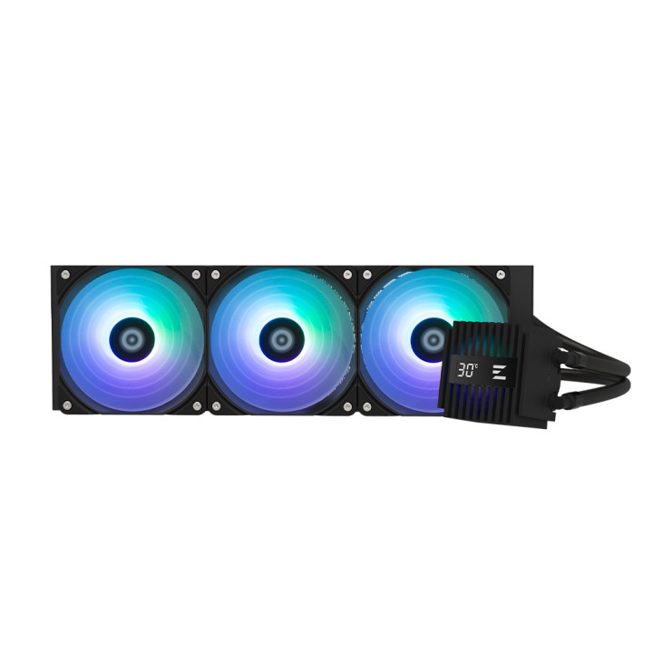 Водно охлаждане за процесор Zalman Alpha2 A36, 360mm радиатор, 3x120mm ARGB вентилатора, Intel LGA1851/1700/1200/115X, AMD AM5/A