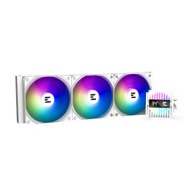 Водно охлаждане за процесор Zalman Alpha2 A36, 360mm радиатор, 3x120mm ARGB вентилатори, Intel LGA1851/1700/1200/115X, AMD AM5/A