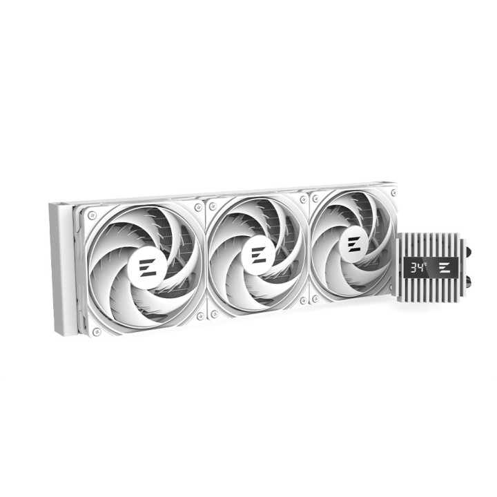 Водно охлаждане за процесор Zalman Alpha2 A36, 360mm радиатор, 3x120mm ARGB вентилатори, Intel LGA1851/1700/1200/115X, AMD AM5/A
