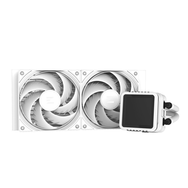 Водно охлаждане за процесор ZALMAN Alpha2 DS A24, 120mm радиатор, ARGB, бял - ALPHA2 DS A24 WHITE - 2