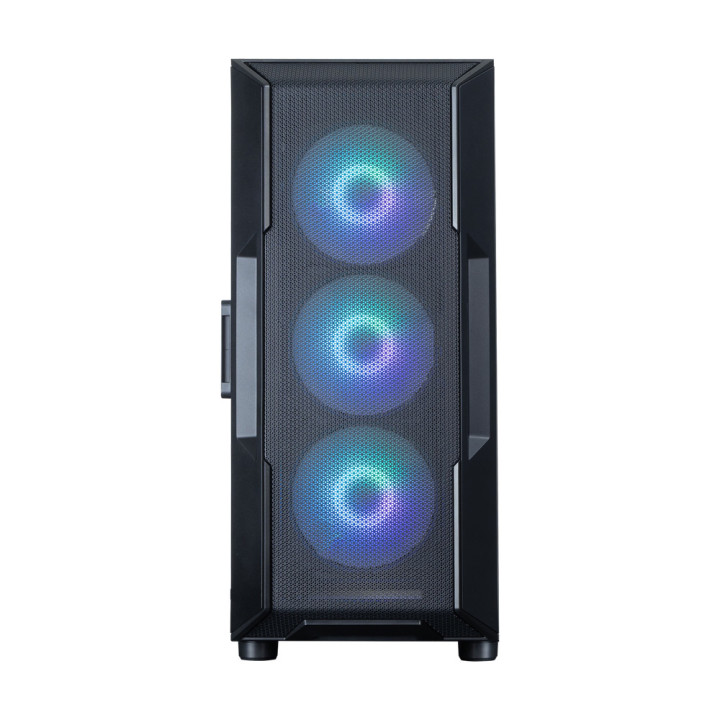 Кутия за компютър Zalman i3 NEO ARGB V2, ATX Mid-Tower, 4x120mm ARGB вентилатора, Tempered Glass - I3 NEO ARGB V2 BLACK - 4