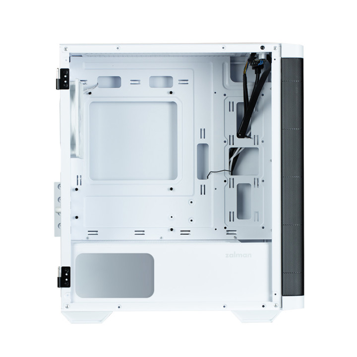 Кутия за компютър ZALMAN M4, mATX Mini-Tower, Tempered Glass, 4x120mm ARGB вентилатора, бяла - M4 WHITE - 6
