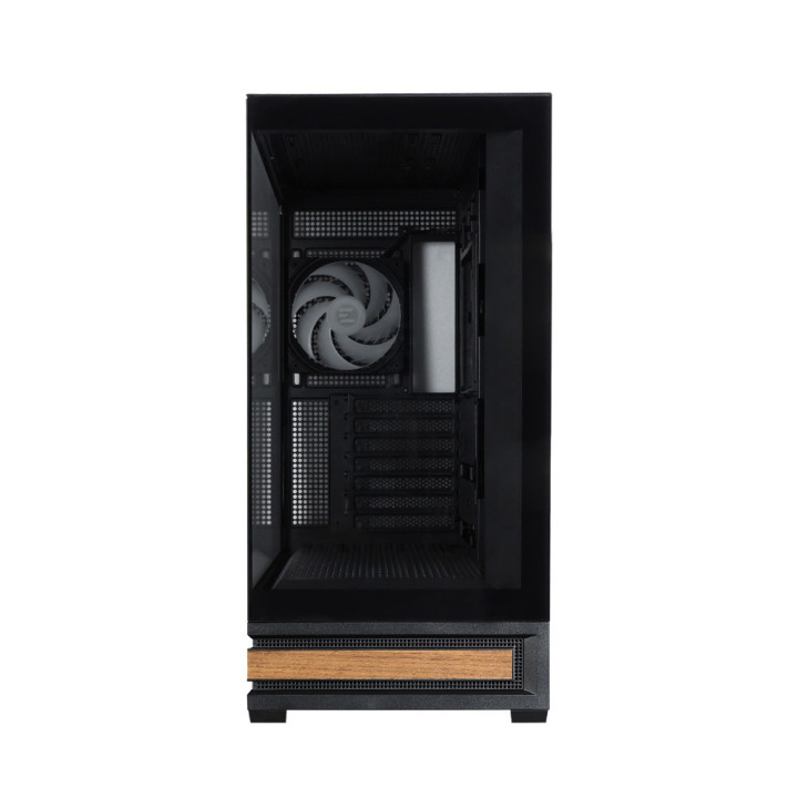 Кутия за компютър Zalman P40 NAMU, ATX Mid-Tower, 4x120mm ARGB вентилатора, Tempered Glass - P40 NAMU BLACK - 6