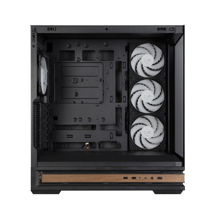 Кутия за компютър Zalman P40 NAMU, ATX Mid-Tower, 4x120mm ARGB вентилатора, Tempered Glass - P40 NAMU BLACK - 8