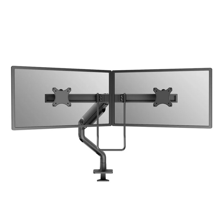 Стойка за монитор Neomounts DS75S-950BL2, двойна, 17"-32", VESA 100x100, газов амортисьор - 1