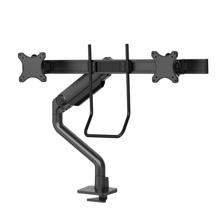 Стойка за монитор Neomounts DS75S-950BL2, двойна, 17"-32", VESA 100x100, газов амортисьор - 3