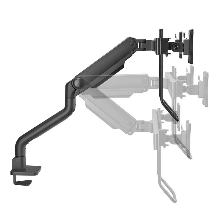 Стойка за монитор Neomounts DS75S-950BL2, двойна, 17"-32", VESA 100x100, газов амортисьор - 7