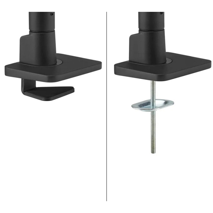 Стойка за монитор Neomounts DS75S-950BL2, двойна, 17"-32", VESA 100x100, газов амортисьор - 16