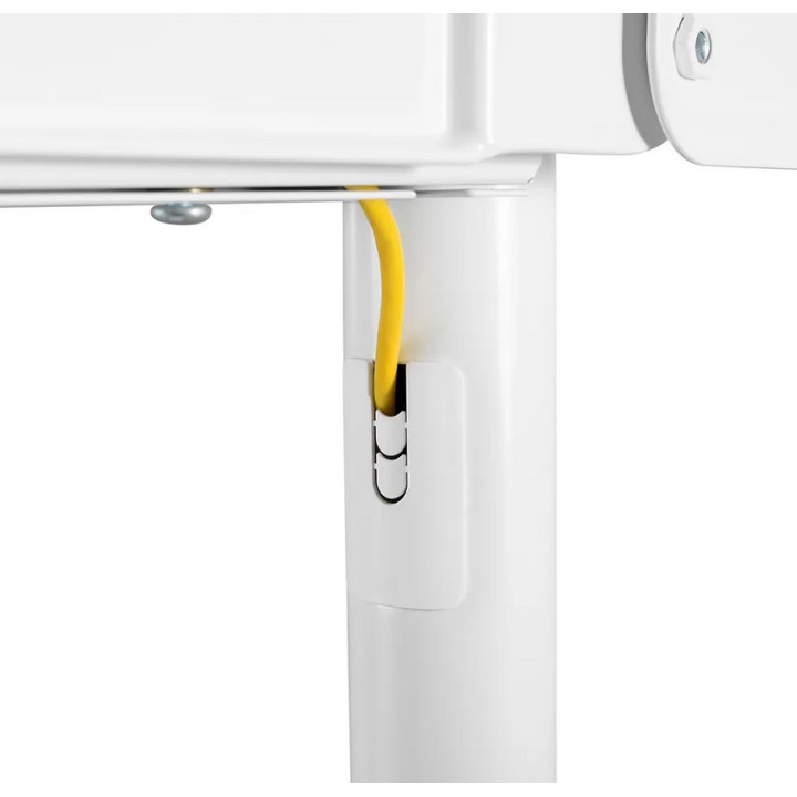 Стойка за монитор Neomounts NS-M1250WHITE, 37-70", VESA 600x400, до 70kg, бяла - 12
