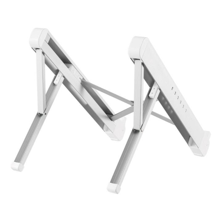 Стойка за лаптоп Neomounts NSLS010, сгъваема, ергономична, 11"-17", сребриста - 6