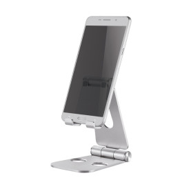 Стойка за смартфон Neomounts DS10-160SL1, до 7", регулируема височина 12.7cm, Silver - DS10-160SL1 - 1