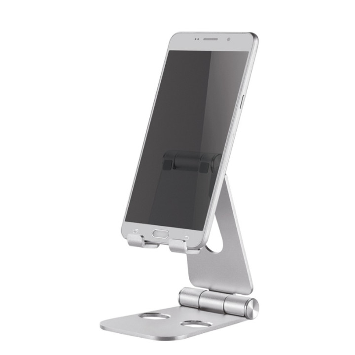 Стойка за смартфон Neomounts DS10-160SL1, до 7", регулируема височина 12.7cm, Silver - DS10-160SL1 - 1
