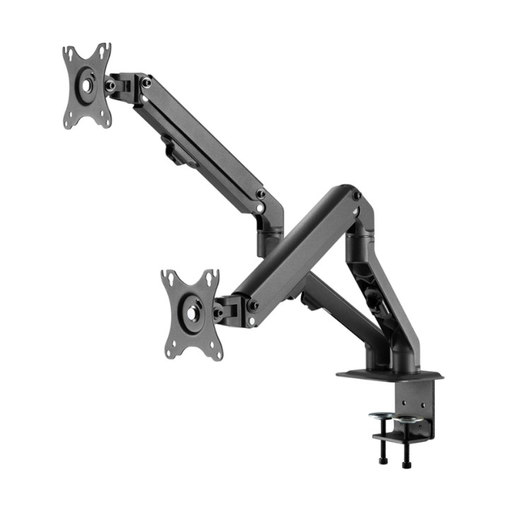 Стойка за монитор Neomounts FPMA-D650DBLACK, за 2 екрана 17"-27", VESA 75x75-100x100, до 7kg - FPMA-D650DBLACK - 7