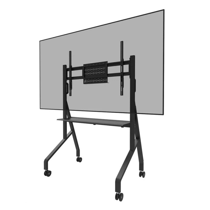 Стойка за монитор Neomounts Move Go Mobile Floor Stand FL50-525BL1, 55"-86", VESA 900x600, регулируема височина 106-136 cm, до 7