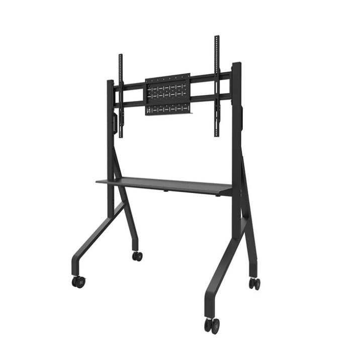 Стойка за монитор Neomounts Move Go Mobile Floor Stand FL50-525BL1, 55"-86", VESA 900x600, регулируема височина 106-136 cm, до 7