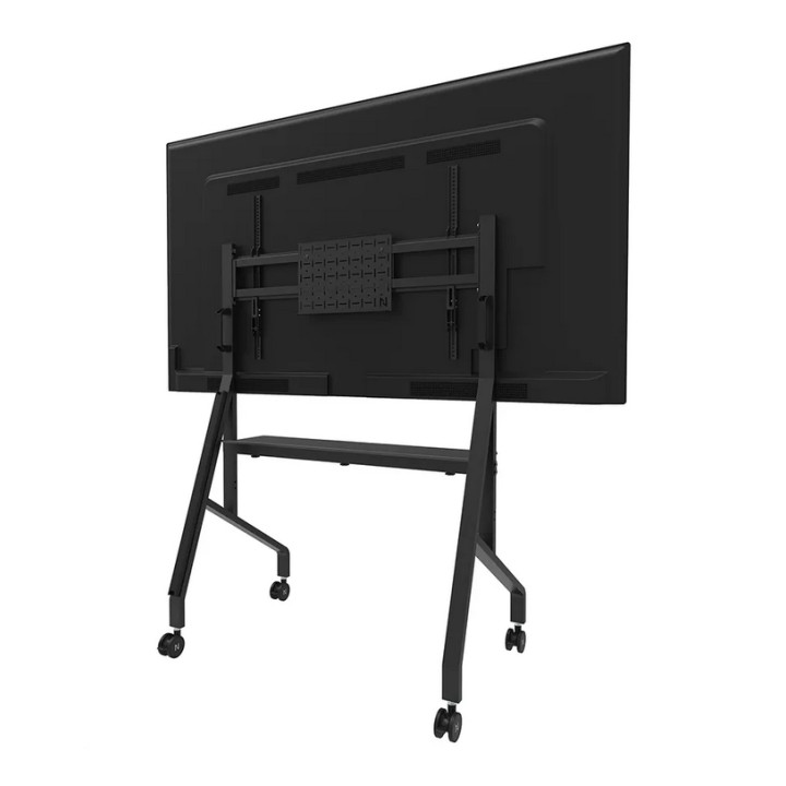 Стойка за монитор Neomounts Move Go Mobile Floor Stand FL50-525BL1, 55"-86", VESA 900x600, регулируема височина 106-136 cm, до 7