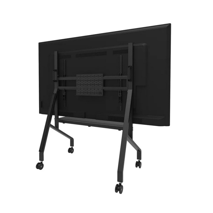 Стойка за монитор Neomounts Move Go Mobile Floor Stand FL50-525BL1, 55"-86", VESA 900x600, регулируема височина 106-136 cm, до 7