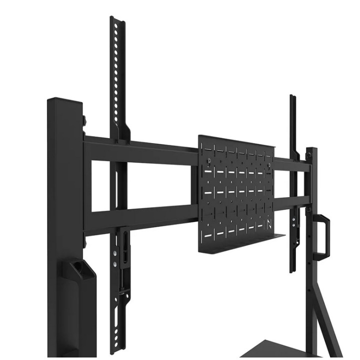 Стойка за монитор Neomounts Move Go Mobile Floor Stand FL50-525BL1, 55"-86", VESA 900x600, регулируема височина 106-136 cm, до 7