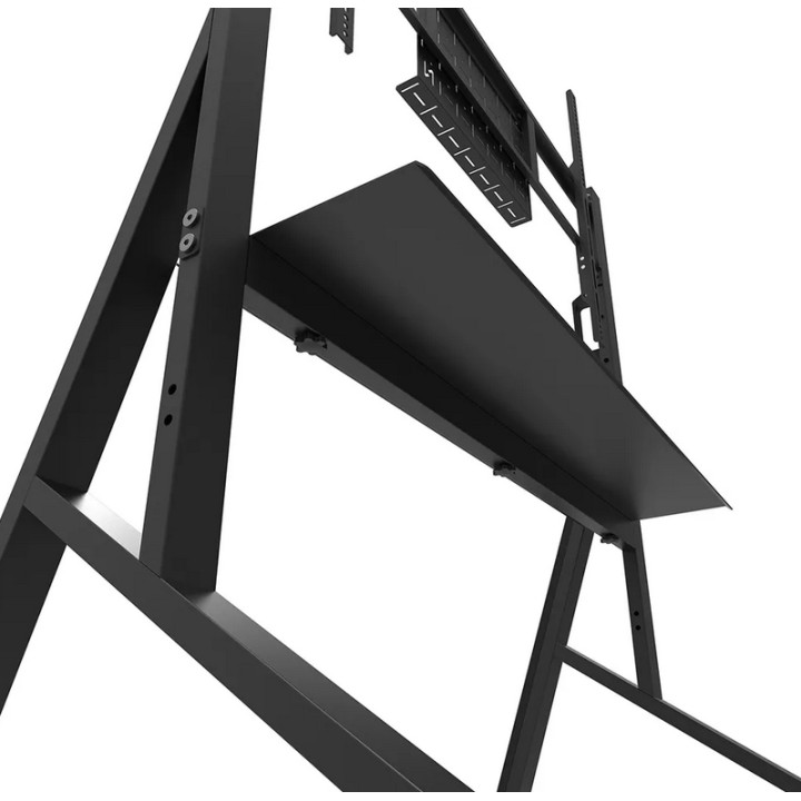 Стойка за монитор Neomounts Move Go Mobile Floor Stand FL50-525BL1, 55"-86", VESA 900x600, регулируема височина 106-136 cm, до 7