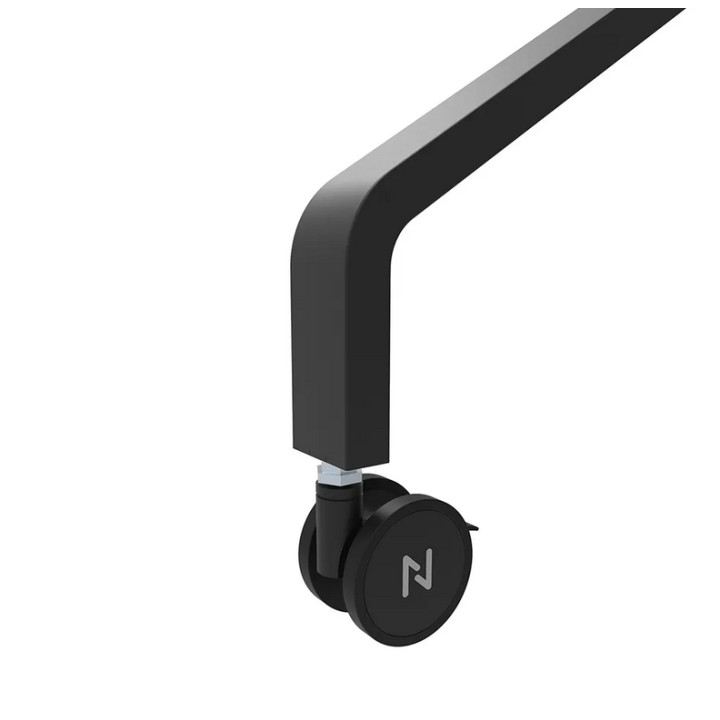 Стойка за монитор Neomounts Move Go Mobile Floor Stand FL50-525BL1, 55"-86", VESA 900x600, регулируема височина 106-136 cm, до 7