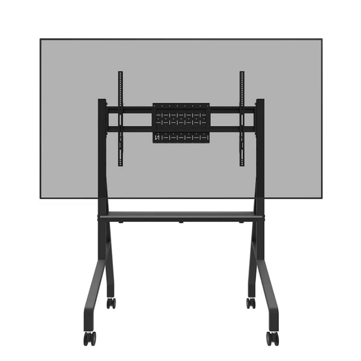Стойка за монитор Neomounts Move Go Mobile Floor Stand FL50-525BL1, 55"-86", VESA 900x600, регулируема височина 106-136 cm, до 7