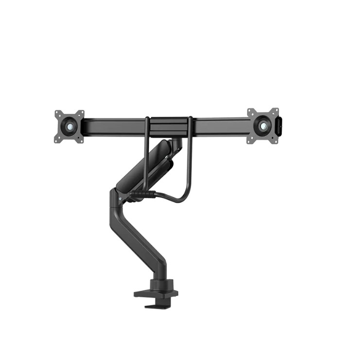 Стойка за монитор Neomounts DS75-450BL2, за 2 екрана 17"-32", VESA 75x75-100x100, Gas spring, Black - DS75-450BL2 - 1