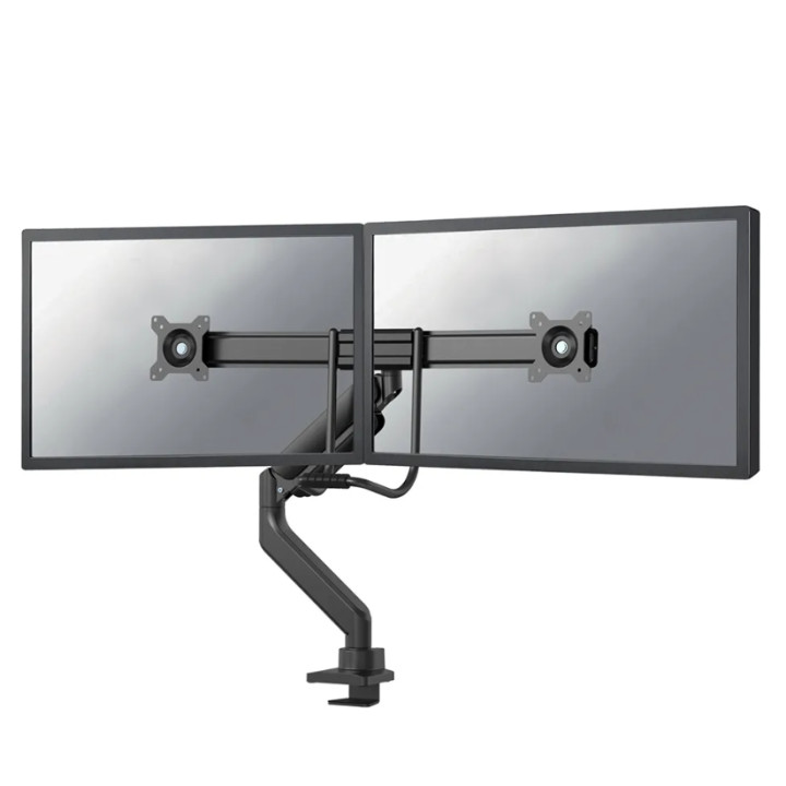 Стойка за монитор Neomounts DS75-450BL2, за 2 екрана 17"-32", VESA 75x75-100x100, Gas spring, Black - DS75-450BL2 - 2