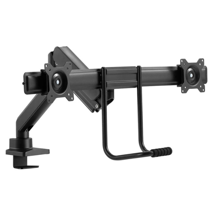 Стойка за монитор Neomounts DS75-450BL2, за 2 екрана 17"-32", VESA 75x75-100x100, Gas spring, Black - DS75-450BL2 - 3