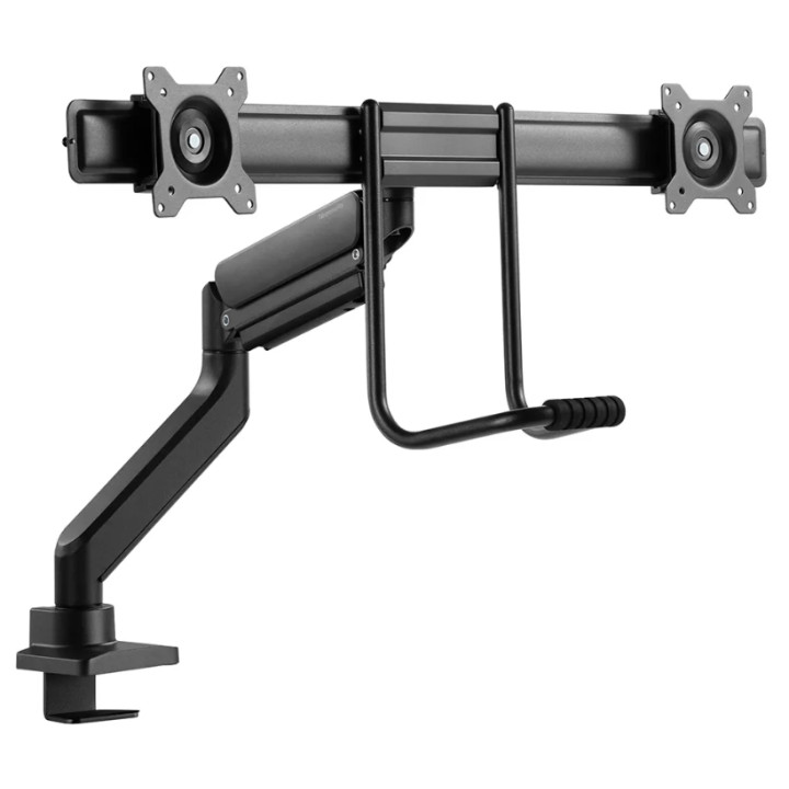 Стойка за монитор Neomounts DS75-450BL2, за 2 екрана 17"-32", VESA 75x75-100x100, Gas spring, Black - DS75-450BL2 - 5