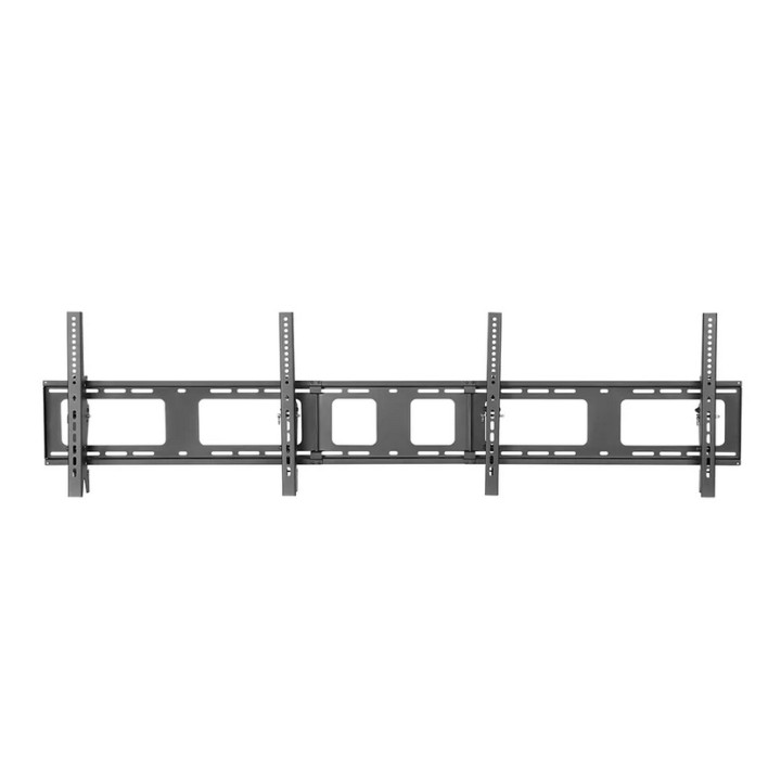 Стойка за monitors Neomounts NS-WMB200BLACK, 2 екрана 40-52", VESA 200x200-600x400, регулируема височина 48cm, черна - NS-WMB200