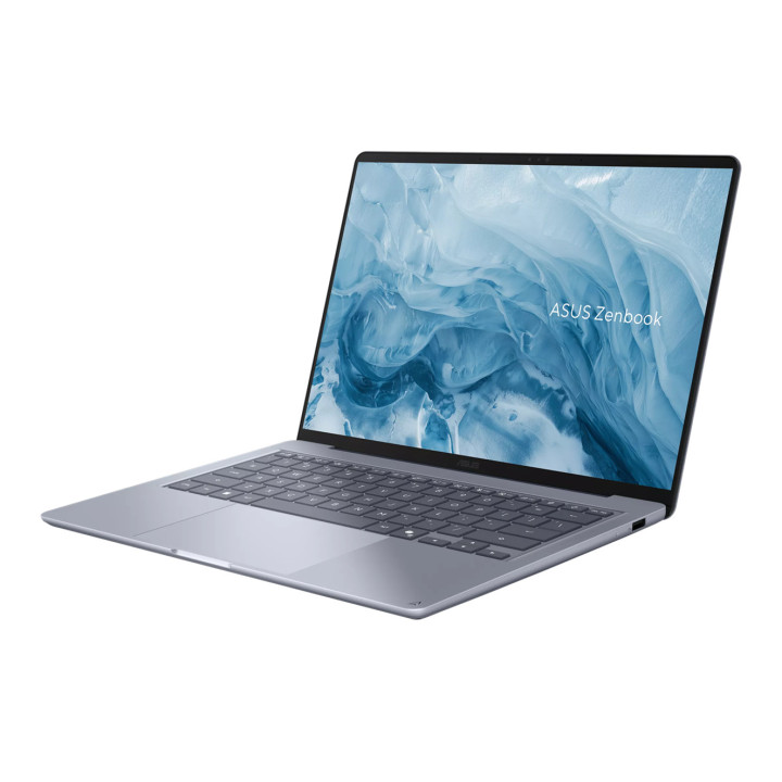 Лаптоп ASUS Zenbook 14 UX3480QA-U1102WNA, 14" WUXGA OLED, Snapdragon X X1 26-100, 16GB LPDDR5X, 256GB SSD, Windows 11 Home - 90N