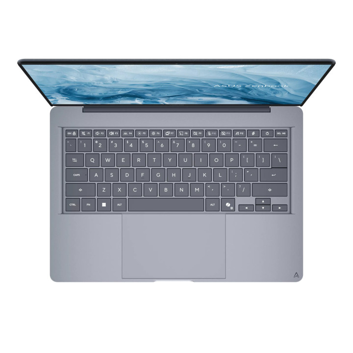 Лаптоп ASUS Zenbook 14 UX3480QA-U1102WNA, 14" WUXGA OLED, Snapdragon X X1 26-100, 16GB LPDDR5X, 256GB SSD, Windows 11 Home - 90N