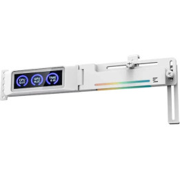 Стойка за видео карта с дисплей ZALMAN ZM-V3S DS, ARGB подсветка - ZM-V3S DS WHITE - 1