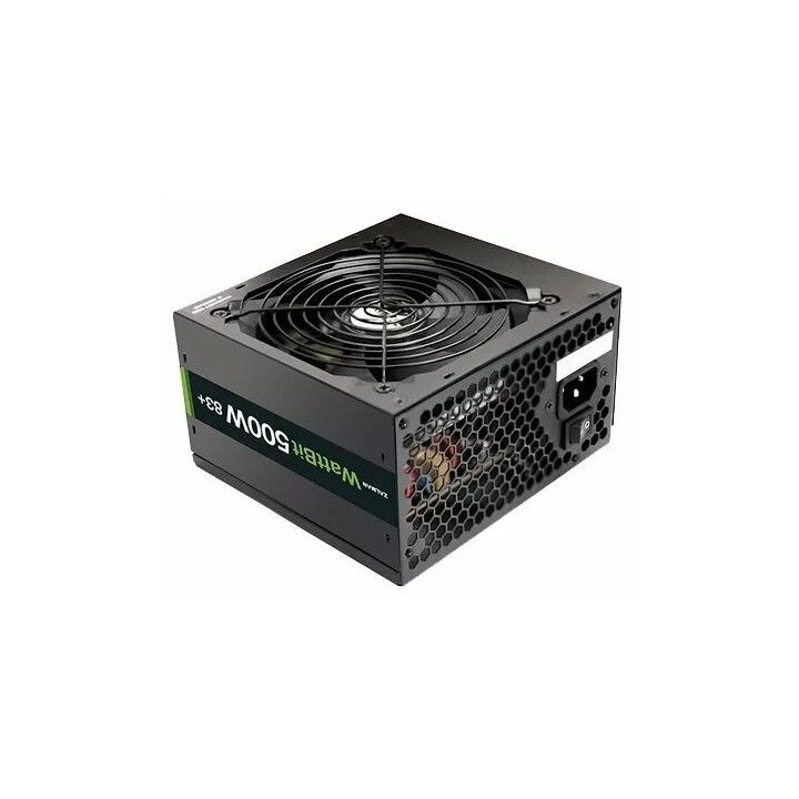 Захранване Zalman Wattbit II, 500W, 83% ефективност, Active PFC, 120mm вентилатор - ZM500-XEII - 2