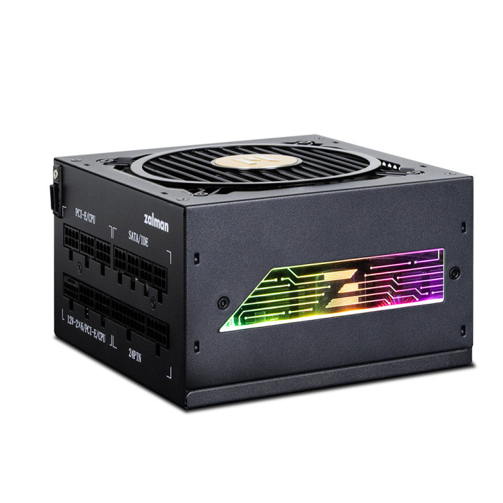 Модулно захранване Zalman ZM1200-TMX2 VIEW, 1200W, 80 PLUS Gold, ATX 3.1 - 1