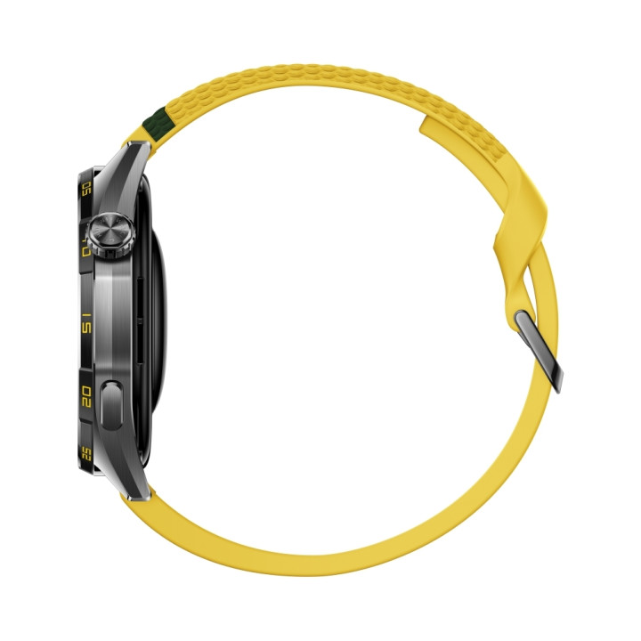 Смарт часовник Huawei Watch GT 7, 1.47" AMOLED 466x466, HarmonyOS 6.1, Bluetooth 6.0, 867mAh, IP69, Gray/Yellow - 6942711308614 
