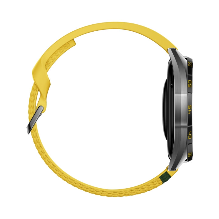 Смарт часовник Huawei Watch GT 7, 1.47" AMOLED 466x466, HarmonyOS 6.1, Bluetooth 6.0, 867mAh, IP69, Gray/Yellow - 6942711308614 