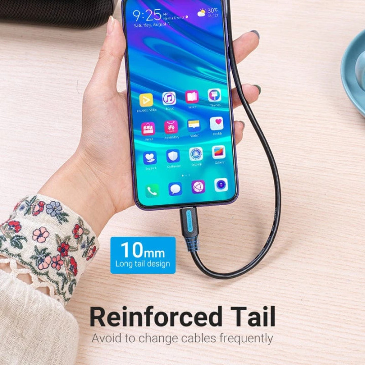 Кабел Vention USB 3.0 Type A (М) към USB-C (М), 0.5m, 5Gbps - COZBD - 6