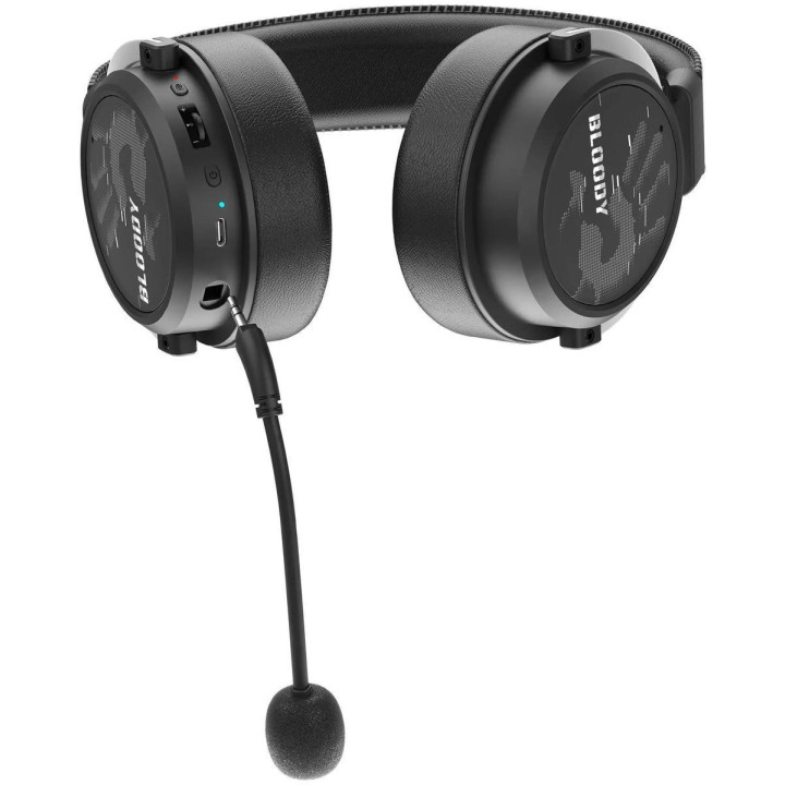 Безжични геймърски слушалки Bloody MR-590, Bluetooth/2.4GHz/3.5mm, 50mm драйвери, микрофон - MR590 SPORT BLACK - 3