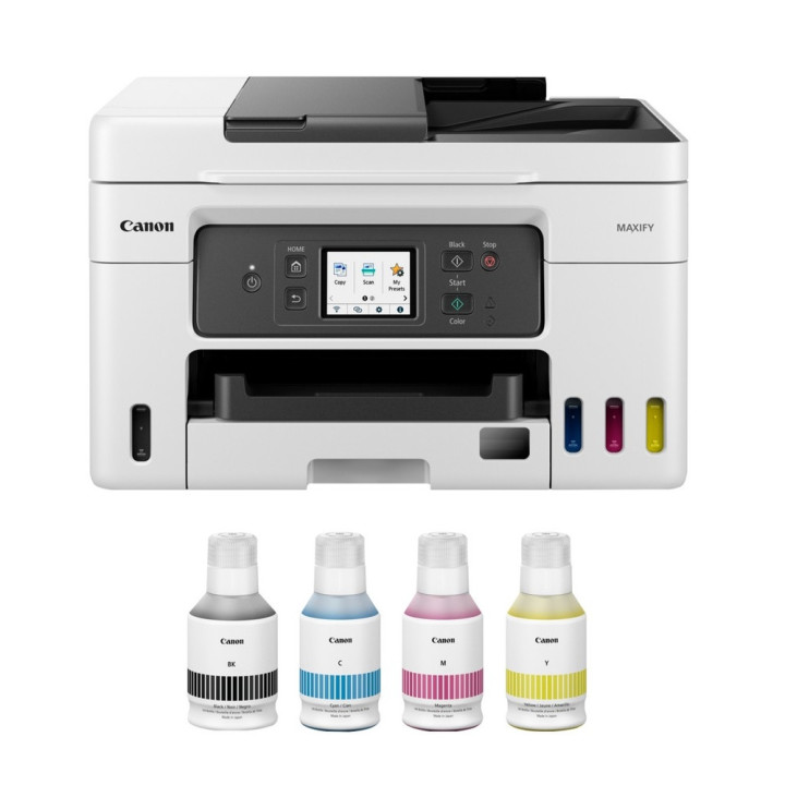 Мултифункционално устройство Canon MAXIFY GX4040 All-In-One, White&Black - 5779C009AA