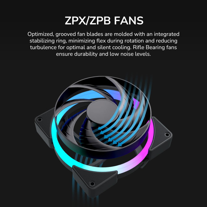 Кутия за компютър COUGAR GAMING DUOAIR RGB, Mid Tower, черна - CGR-27A80B-RGB - 5