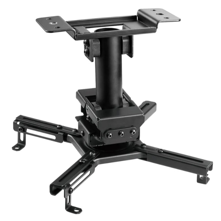 Стойка за проектор Neomounts CL25-530BL1, таванен монтаж, до 45kg, VESA, черна - 3