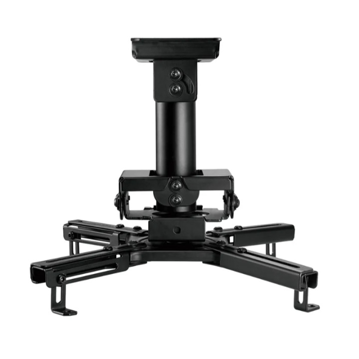 Стойка за проектор Neomounts CL25-530BL1, таванен монтаж, до 45kg, VESA, черна - 4