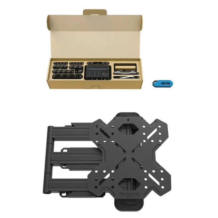Стойка за монитор Neomounts Select WL40S-850BL12, 32-55", VESA 200x200, до 40kg - 9